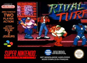 Rival Turf (Europe) box cover front